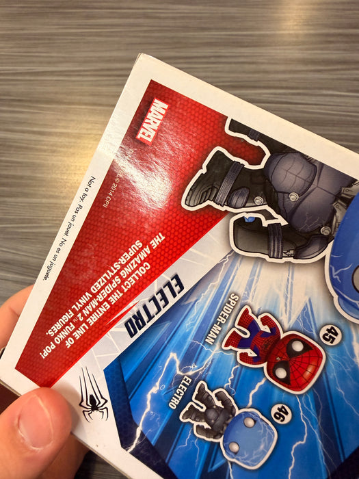 Funko POP! Marvel: The Amazing Spiderman 2 - Electro (GiTD)(Damaged Box)[B] #46