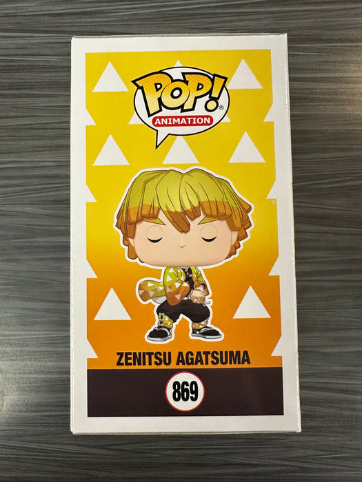 Funko POP! Animation Demon Slayer Zenitsu Agatsuma (Signed/Aleks Le