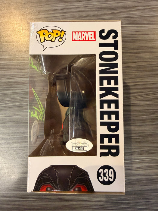 Funko POP! Avengers Infinity War - StoneKeeper (Funko)(Signed/Ross Marquad/JSA) #339