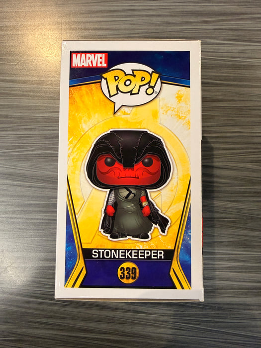 Funko POP! Avengers Infinity War - StoneKeeper (Funko)(Signed/Ross Marquad/JSA) #339