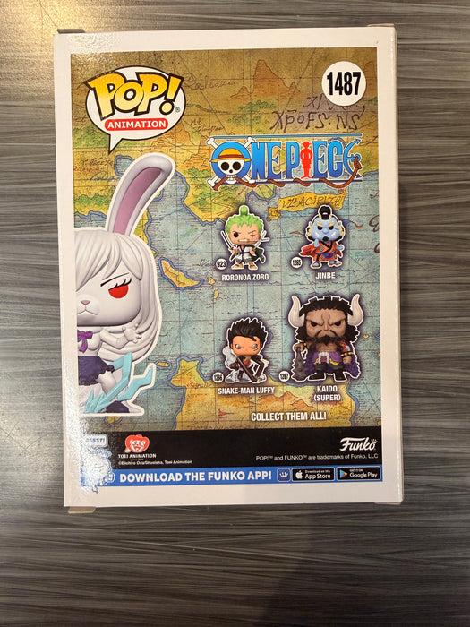 Funko POP! One Piece - Carrot (GiTD)(CHASE)(Funko)(Damaged Box) #1487