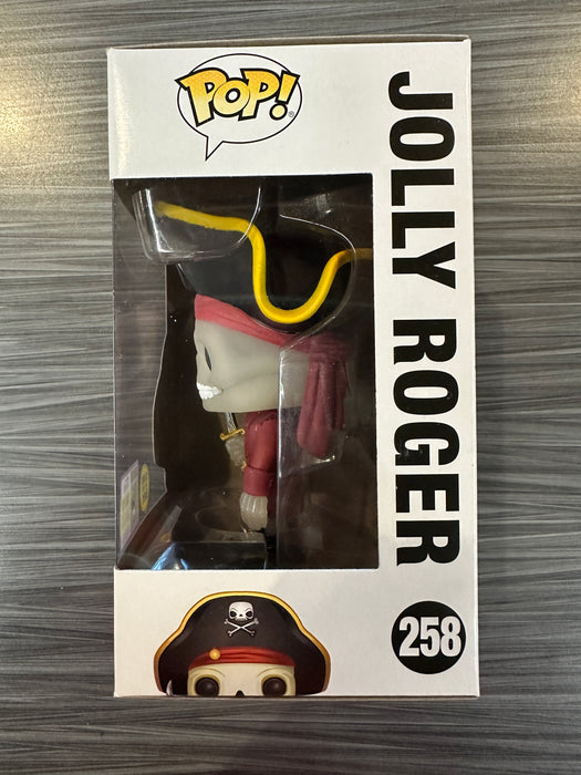 Funko POP! Disney Pirates of The Caribbean: Jolly Roger (GiTD)(2017 SDCC)(1000 PCS)(Damaged Box) #258