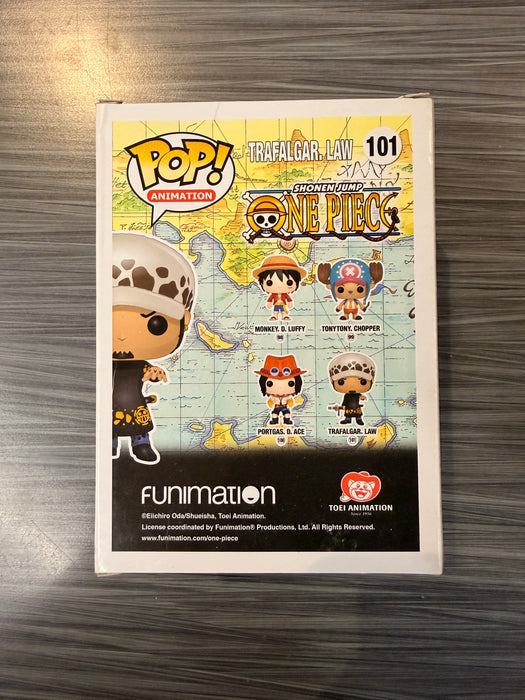 Funko POP! Animation: One Piece - Trafalgar Law (Damaged Box*) #101