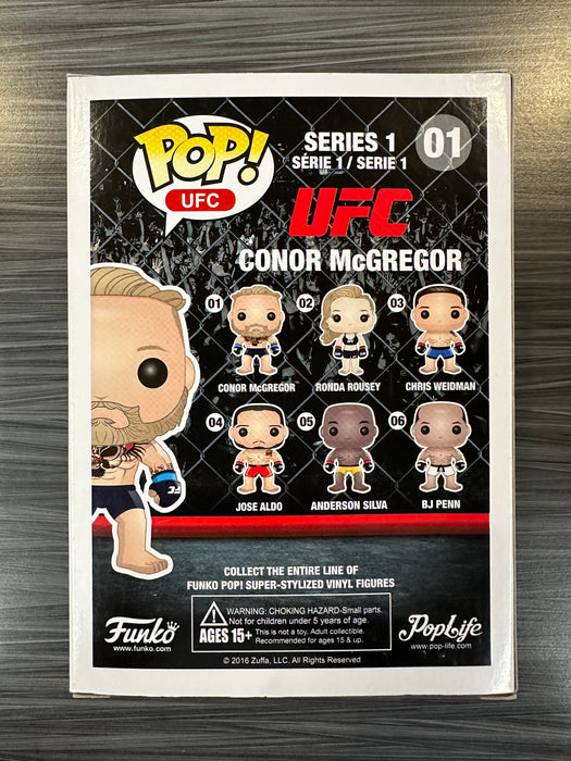 Funko POP! UFC : Conor McGregor(UFC)[White Shorts](Damaged Box)[B] #01