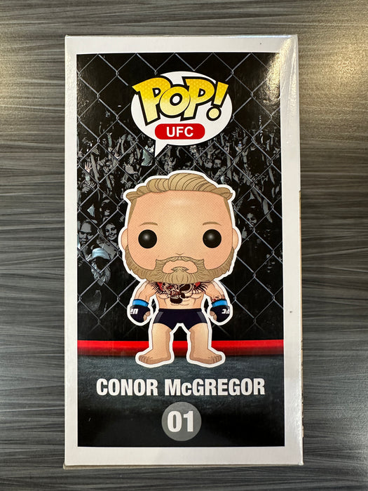 Funko POP! UFC : Conor McGregor(UFC)[White Shorts](Damaged Box)[B] #01