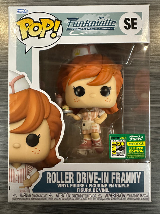 Funko POP! Funkoville - Roller Drive-In Franny (2024 SDCC 1500 PCS)(Damaged Box) #SE