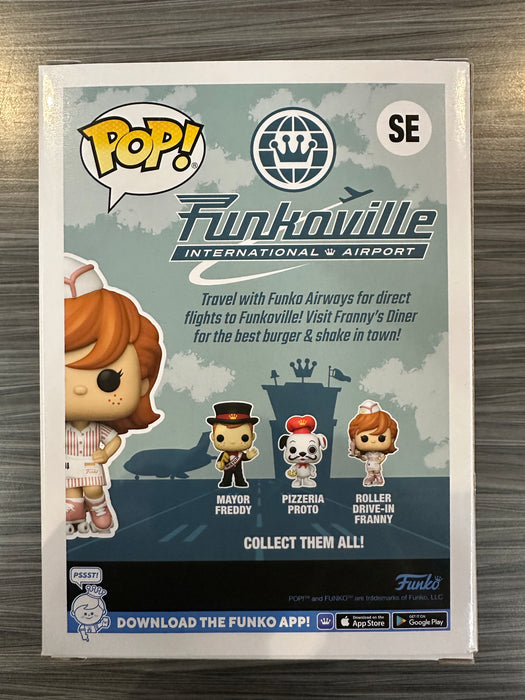 Funko POP! Funkoville - Roller Drive-In Franny (2024 SDCC 1500 PCS)(Damaged Box) #SE