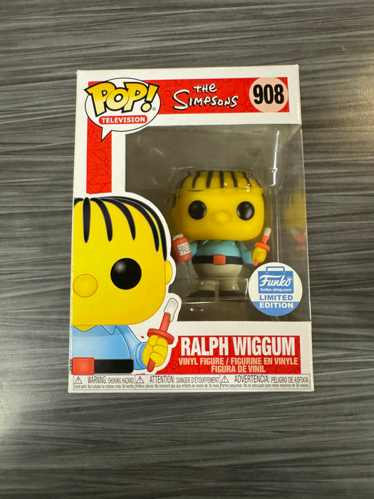 Funko POP! Television: The Simpsons - Ralph Wiggum (Funko)(Damaged Box) [A] #908