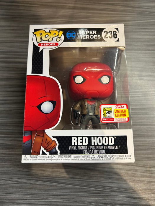 Funko POP! Heroes: DC Super Heroes - Red Hood (2018 SDCC)(Damaged Box) #236