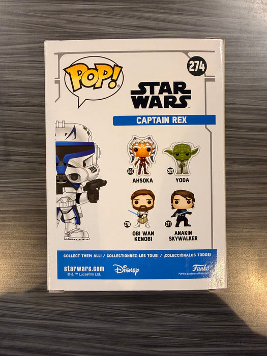 Funko POP! Star Wars: Captain Rex (2018 Fall Convention)(Damaged Box)[B] #274