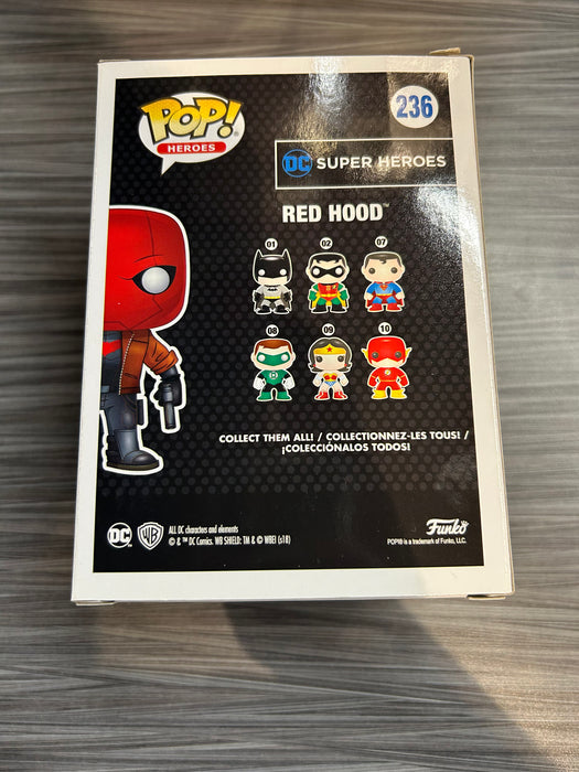 Funko POP! Heroes: DC Super Heroes - Red Hood (2018 SDCC)(Damaged Box) #236