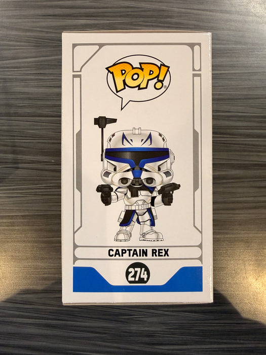 Funko POP! Star Wars: Captain Rex (2018 Fall Convention)(Damaged Box)[B] #274