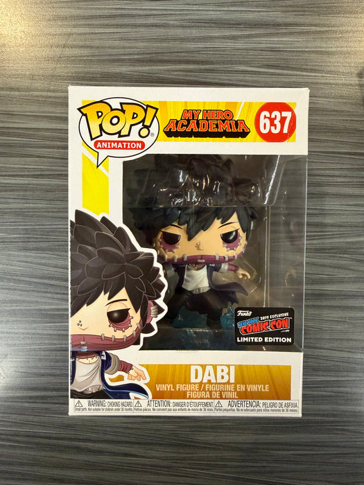 Funko POP! Animation: My Hero Academia - Dabi (2019 NYCC)(Damaged Box) #637