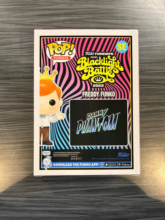Funko POP! Freddy Funko As Danny Phantom (2022 Blacklight Battle)(3000 PCS)(Damaged Box)[A]  #SE