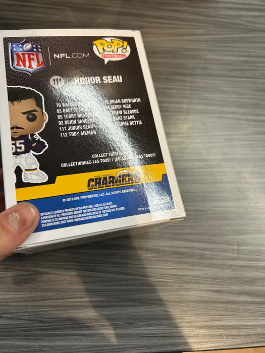 Funko POP! Football: San Diego Chargers - Junior Seau (Damaged Box) #111