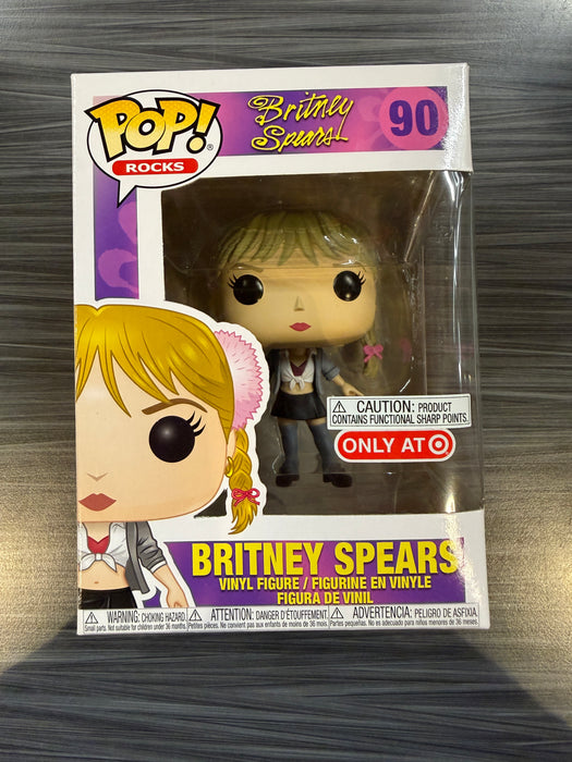 Funko POP! Rocks: Britney Spears (Target)(Damaged Box) #90