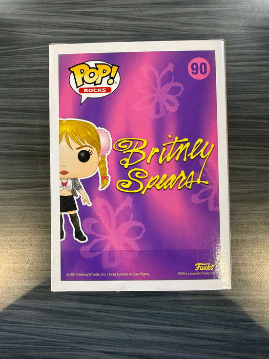 Funko POP! Rocks: Britney Spears (Target)(Damaged Box) #90