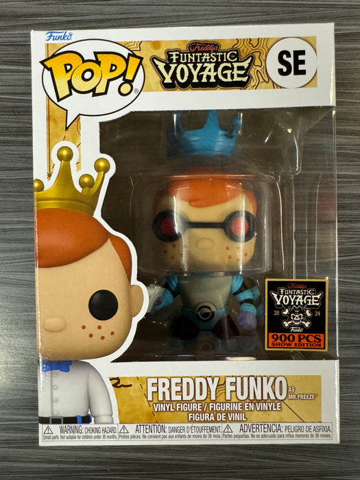 Funko POP! Funtastic Voyage: Freddy Funko as Mr Freeze (Show Edition 900 PCS) #SE