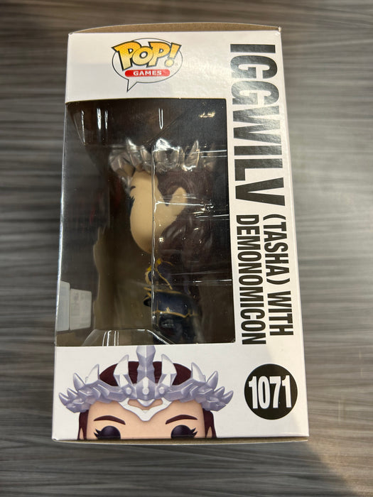 Funko POP! Games: Dungeons & Dragons - Iggwilv Tahsa with Demonomicon (2000 Pcs)(Funko Sticker/2025 Wondercon)(Damaged Box) #1071