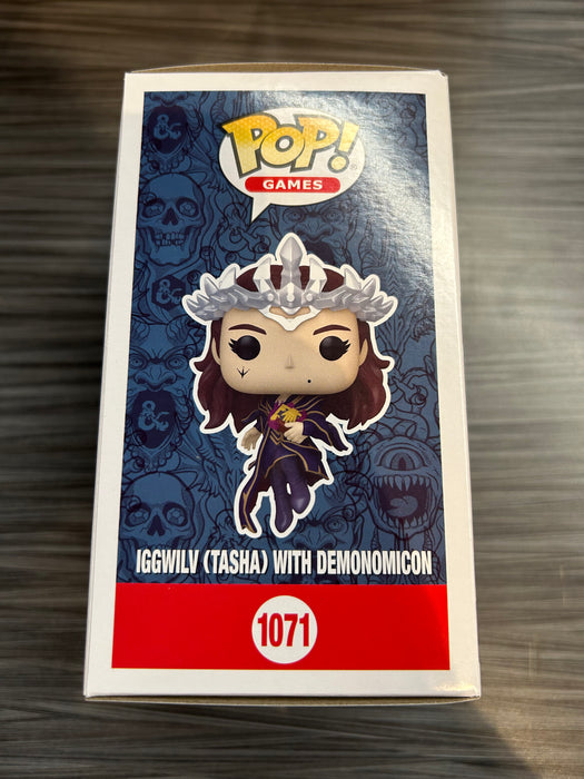 Funko POP! Games: Dungeons & Dragons - Iggwilv Tahsa with Demonomicon (2000 Pcs)(Funko Sticker/2025 Wondercon)(Damaged Box) #1071
