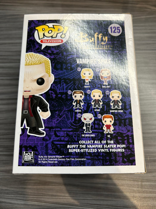 Funko POP! Television: Buffy The Vampire Slayer - Spike (CHASE)(Damaged Box) #125
