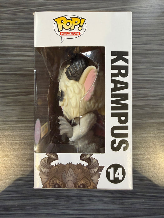 Funko POP! Holiday: Krampus (Hot Topic)(Flocked)(CHASE)(Damaged Box) #14