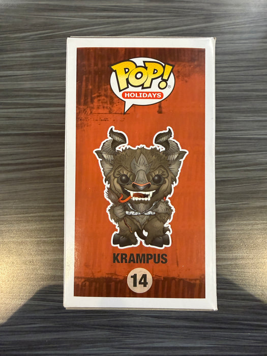 Funko POP! Holiday: Krampus (Hot Topic)(Flocked)(CHASE)(Damaged Box) #14