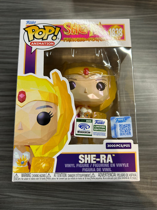 Funko POP! Animation: She-Ra Princess of Power - She-Ra [Facet] (2025 WonderCon)(3000 PCS)(Damaged Box) #1838