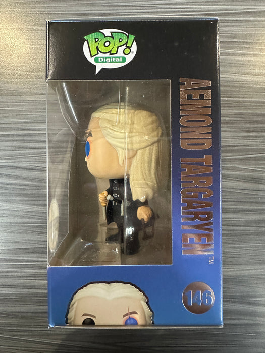 Funko POP! Digital: House of The Dragon - Aemond Targaryen (NFT 2600 Pcs)(Damaged Box) #146