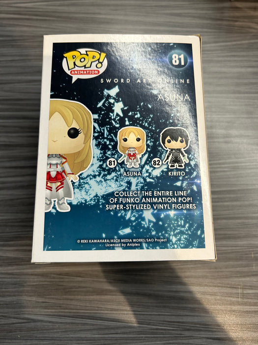 Funko POP! Animation: Sword Art Online: Asuna (Damaged Box)[B] #81