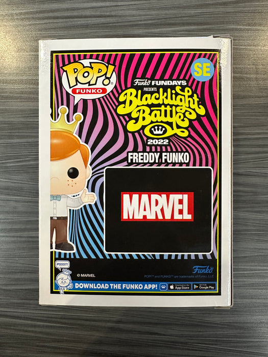 Funko POP! Funko: Freddy Funko as Carnage [Metallic] (Blacklight Battle)(2000 PCS)(Damaged Box) #SE