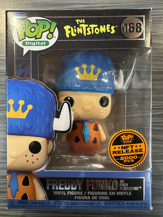 Funko POP! Digital: The Flintstones - Freddy Funko As Fred Flintstone (NFT Release)(2000 PCS)(Damaged Box) [A] #168