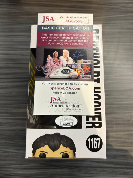 Funko POP! Animation: Attack on Titan - Bertholdt Hoover (Signed/David Matranga/JSA)(Damaged Box) #1167