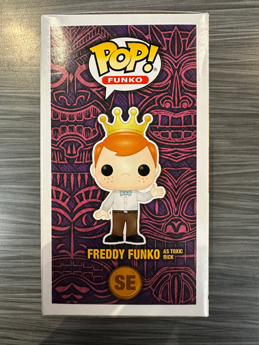 Funko POP! Freddy Funko [As Toxic Rick] (GiTD)(2019 Box of Fun 3000 PCS)(Damaged Box) [B] #SE