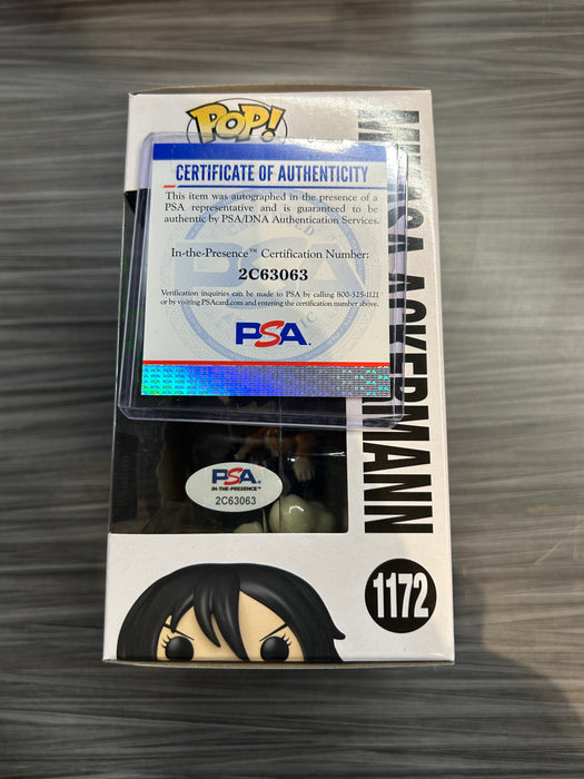 Funko POP! Animation: Attack on Titan - Mikasa Ackermann (Chalice)(Signed/Trina Nishimura/PSA) #1172