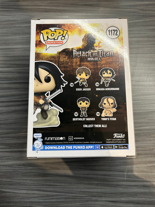 Funko POP! Animation: Attack on Titan - Mikasa Ackermann (Chalice)(Signed/Trina Nishimura/PSA) #1172