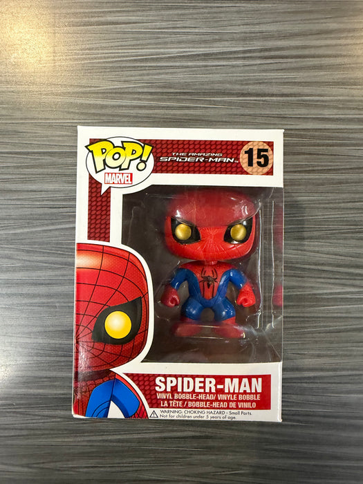 Funko POP! Marvel: The Amazing Spider-Man - Spider-Man (Damaged Box) #15
