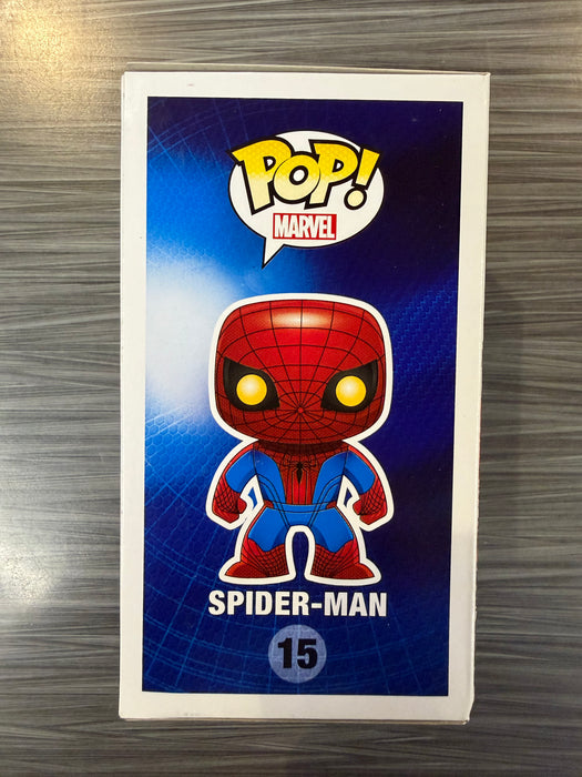 Funko POP! Marvel: The Amazing Spider-Man - Spider-Man (Damaged Box) #15