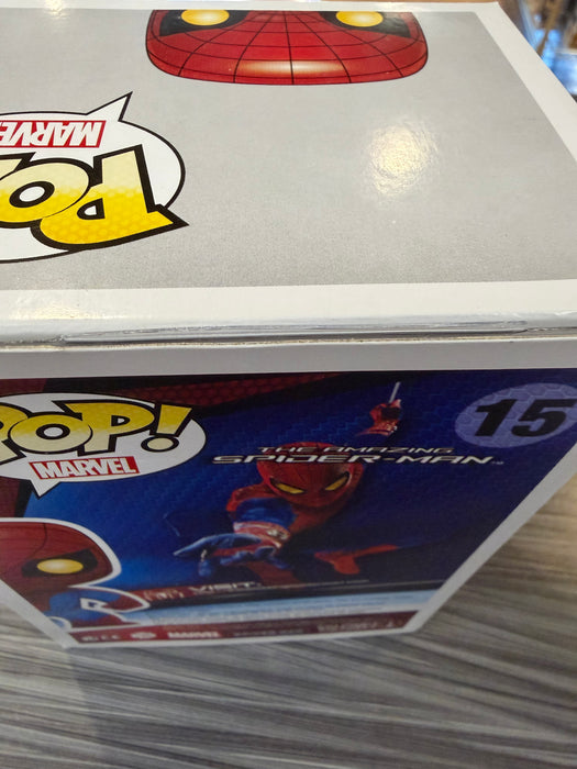 Funko POP! Marvel: The Amazing Spider-Man - Spider-Man (Damaged Box) #15