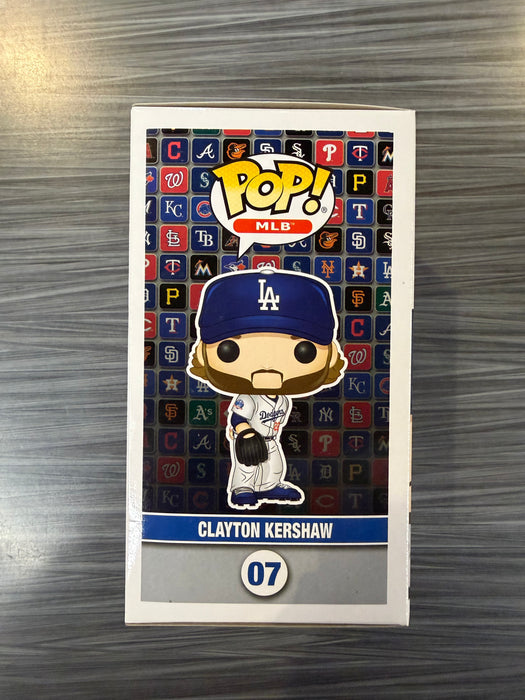 Funko POP! MLB: Dodgers - Clayton Kershaw (Damaged Box) #07
