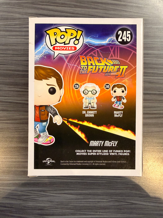 Funko POP! Movies: Back To The Future - Marty Mcfly (FUN)(Damaged Box) #245