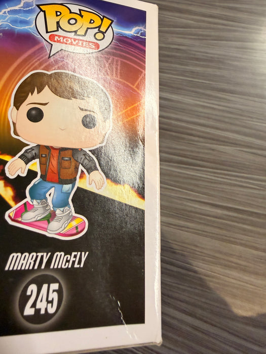 Funko POP! Movies: Back To The Future - Marty Mcfly (FUN)(Damaged Box) #245