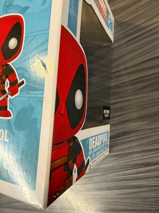Funko POP! Marvel: Marvel Universe - Deadpool (Hot Topic)(Damaged Box) #20