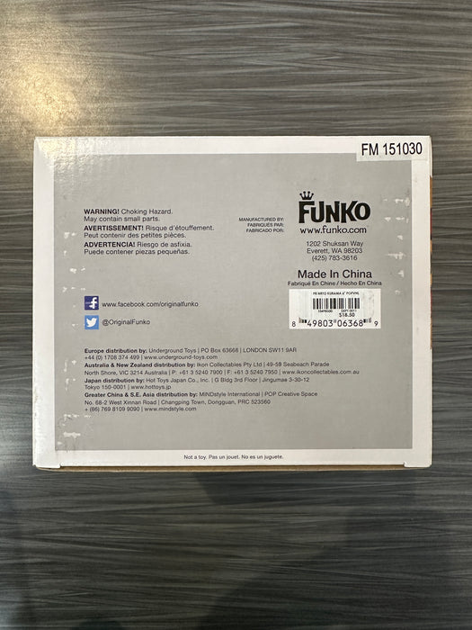Funko POP! Animation: Naruto Shippuden - Kurama [6 Inch](Hot Topic Pre-Release)(Damaged Box) #73