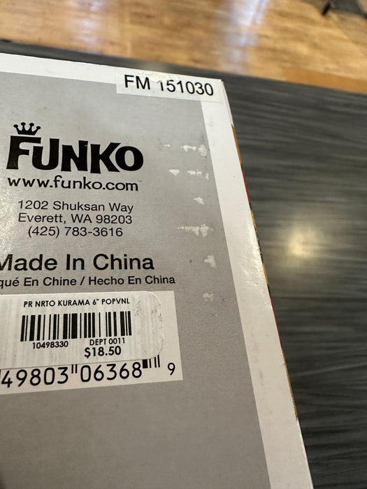Funko POP! Animation: Naruto Shippuden - Kurama [6 Inch](Hot Topic Pre-Release)(Damaged Box) #73
