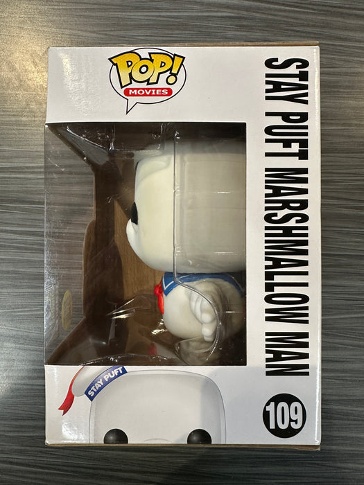 Funko POP! Movies: Ghostbusters - Stay Puft Marshmallow Man [6 Inch](2014 SDCC 2500 PCS)(GiTD)(Damaged Box) #109