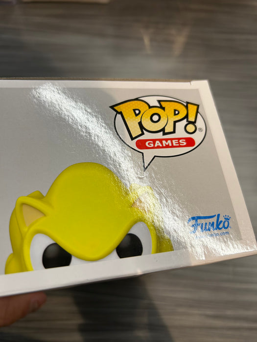 Funko POP! Games: Sonic the Hedgehog - Super Sonic [First Appearance](2022 SDCC)(GiTD)(Damaged Box)[B] #877