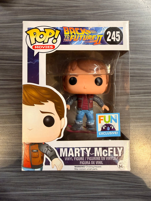 Funko POP! Movies: Back To The Future - Marty Mcfly (FUN)(Damaged Box*) #245