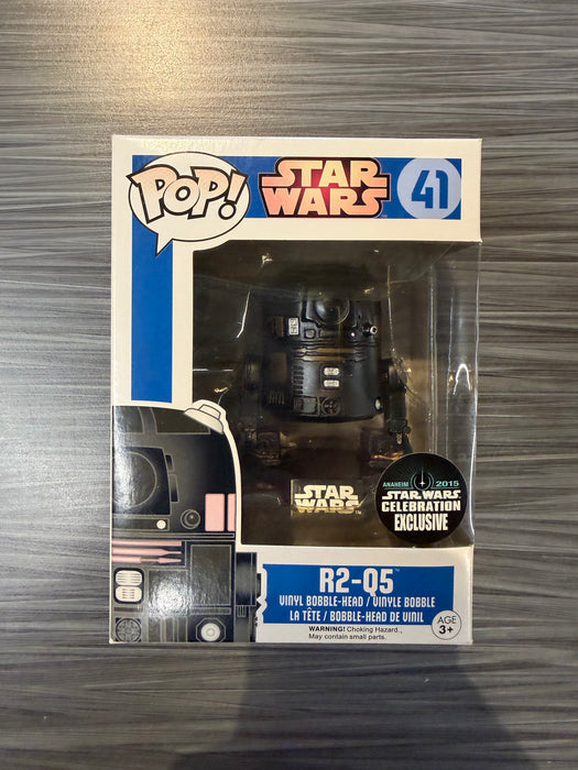 Funko POP! Star Wars: R2-Q5 (2015 Star Wars Celebration)(Damaged Box)[B] #41