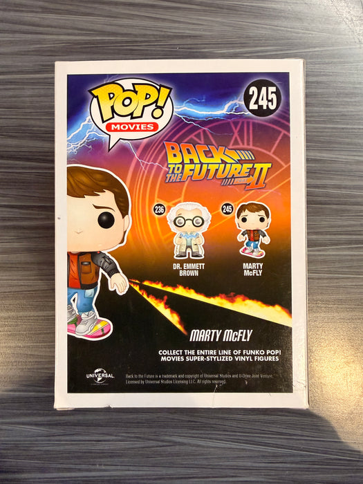 Funko POP! Movies: Back To The Future - Marty Mcfly (FUN)(Damaged Box*) #245